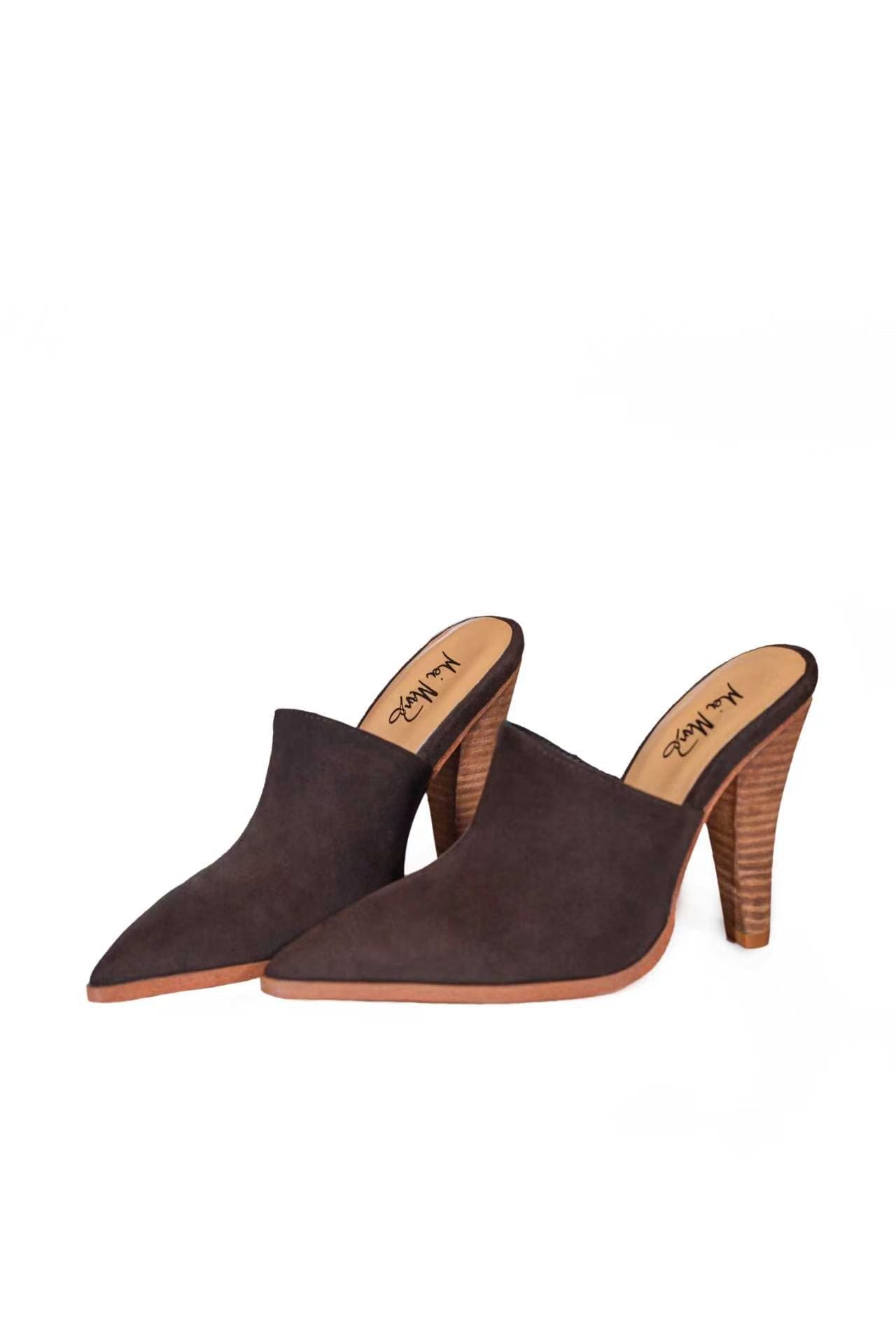 "Mei" Mule - Chocolate