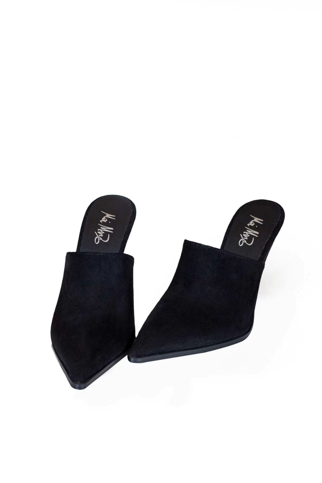 "Mei" Mule - Black